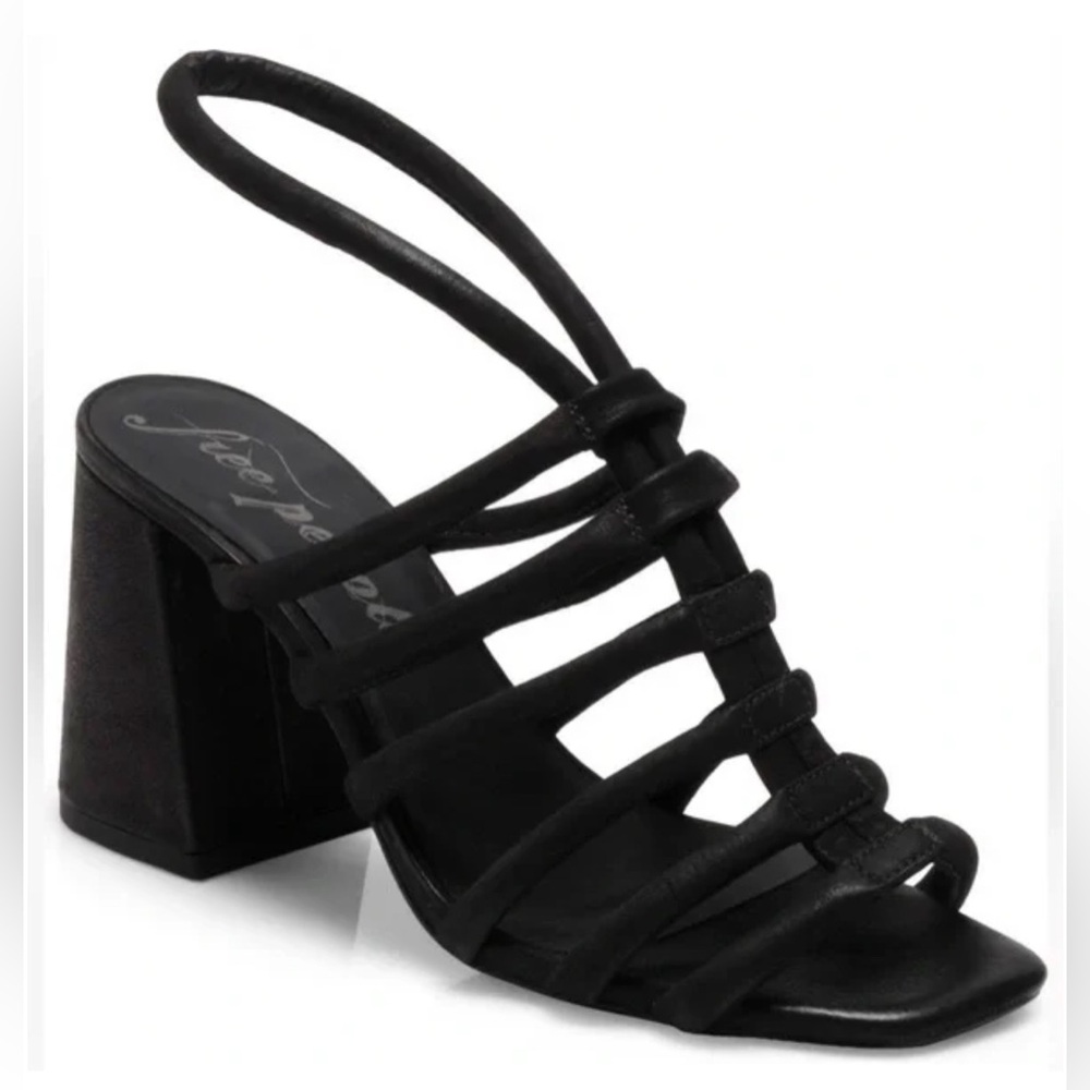 NWOB FREE PEOPLE COLETTE CINCHED HEELS 38.5